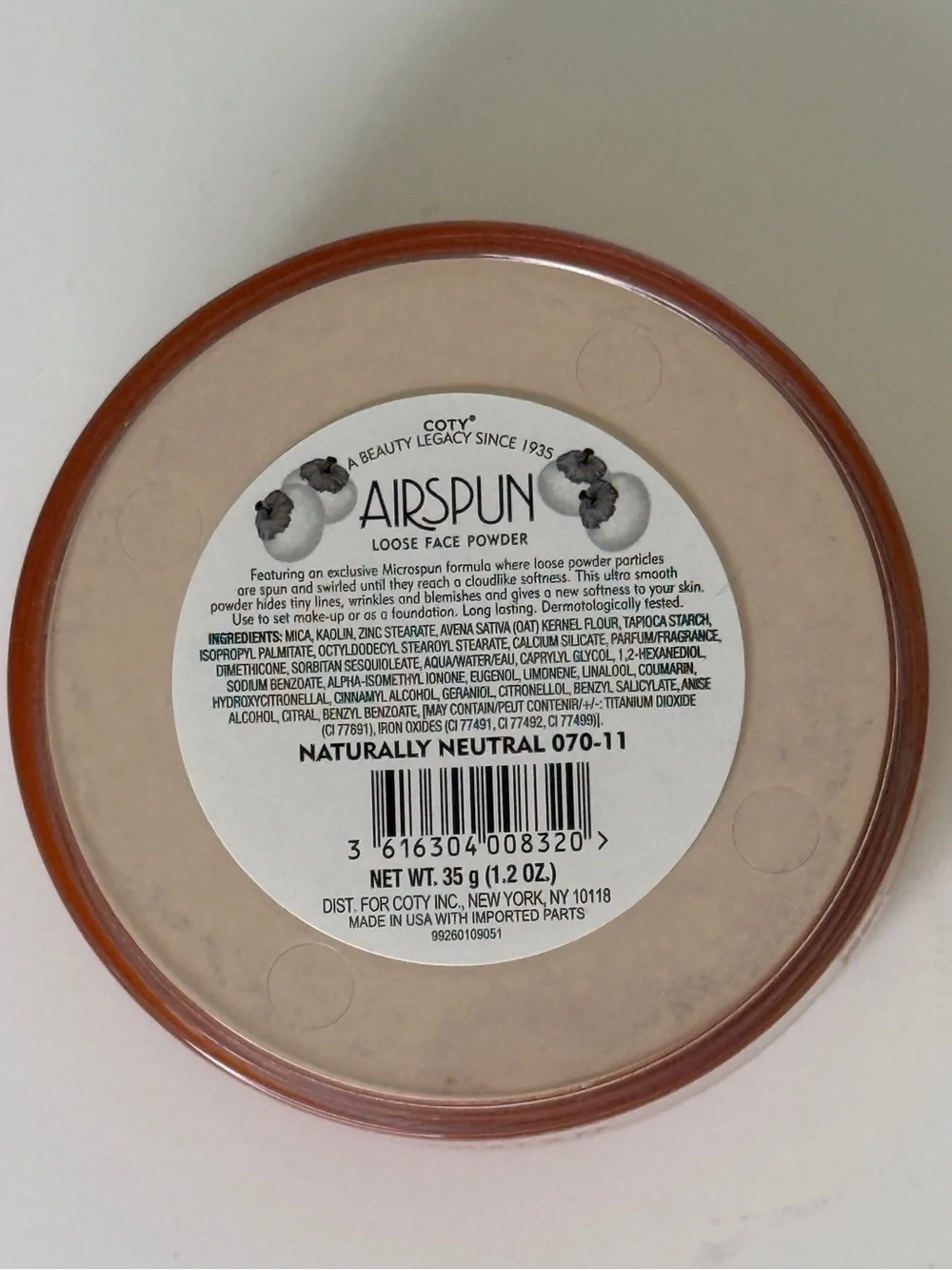 Coty Airspun Loose Face Powder TRIO mixed shades